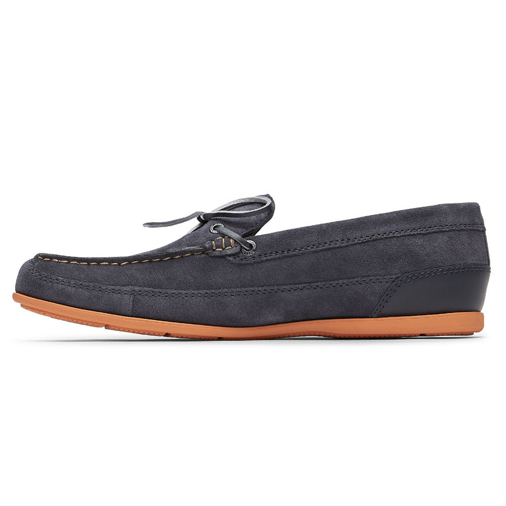 Rockport Slipper Herren Navy - Malcom Tie - XLVPNU403